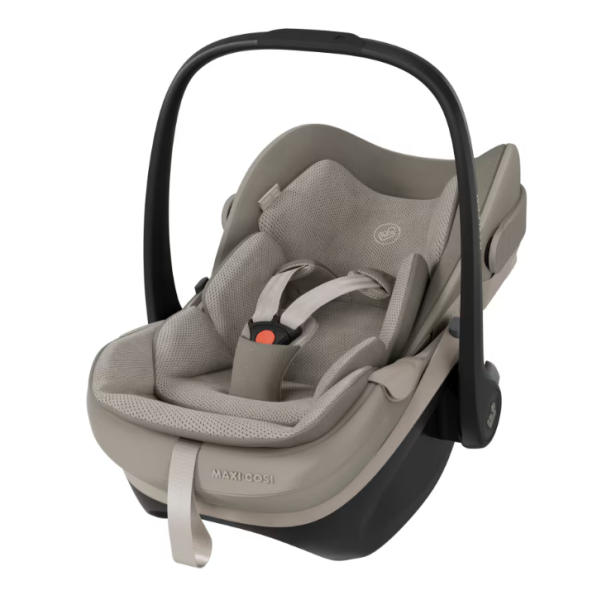 Maxi-Cosi Pebble Slide Pro Sapphire Sand Babyschale mit SLIDETECH2